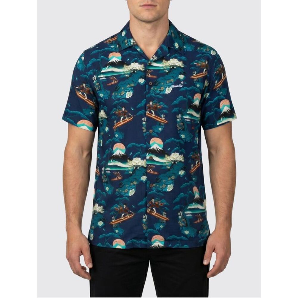 Mauna Kea Men Mauna Kea Printed Viscose Casual Shirt